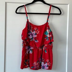 Old Navy Bright Floral Tank Top
